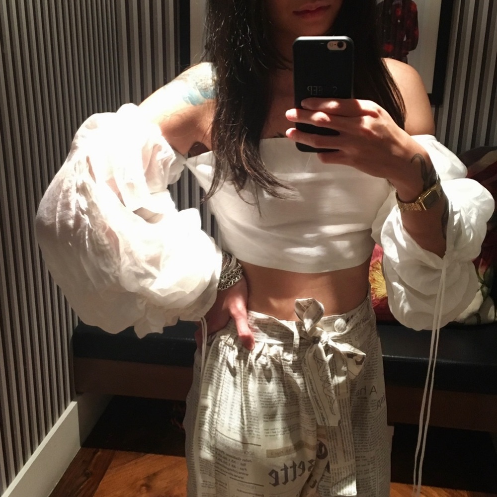 Vietnamese Brand AEIE Sophie Crop Top/ Deadstock